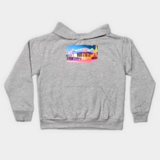 Threadgill's - Retro/Vintage Austin, Texas Kids Hoodie